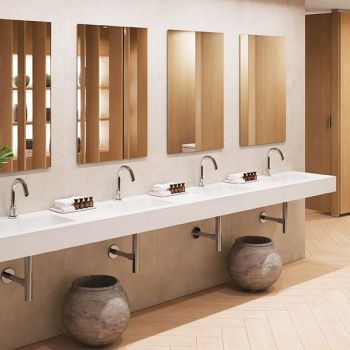 DUSCHOLUX SPAIN MAMPARAS DE BAÑO A MEDIDA: Baldas o estanterías abiertas,  tendencia en el baño