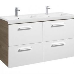 Mueble doble Serie Prisma de Roca