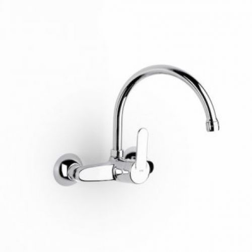 Monomando de cocina caño curvo fino Victoria de Roca