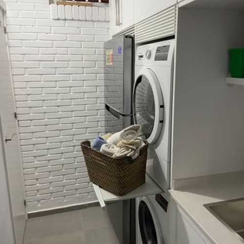 Detalles de zona de lavandería