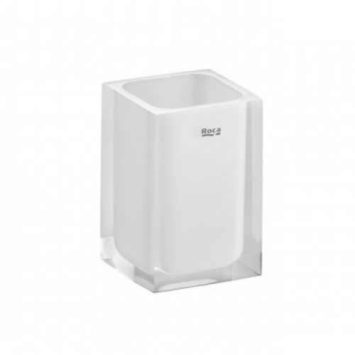 Vaso blanco Serie Ice de Roca